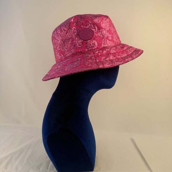 NWT Gucci Womens Metallic GG Bucket Hat Reversible Size large 58sm AUTHENTIC - Picture 6 of 8